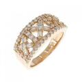 K18PG ダイヤモンド リング 0.75CT