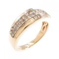 K18PG ダイヤモンド リング 1.05CT