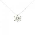 K18WG ダイヤモンド ネックレス 0.27CT
