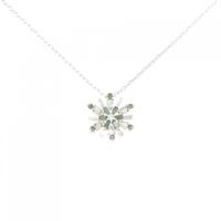 K18WG ダイヤモンド ネックレス 0.27CT