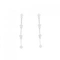 K18WG ダイヤモンド ピアス 0.24CT