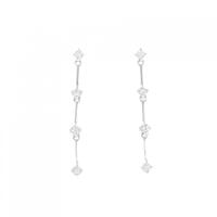 K18WG ダイヤモンド ピアス 0.24CT