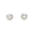 K18WG ダイヤモンド ピアス 0.50CT