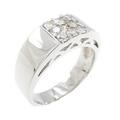 K18WG ダイヤモンド リング 0.30CT