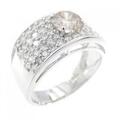 K18WG ダイヤモンド リング 0.803CT