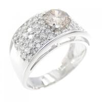 K18WG ダイヤモンド リング 0.803CT