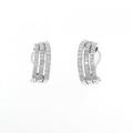 K18WG/K14WG ダイヤモンド ピアス 2.40CT
