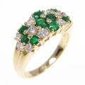 K18YG エメラルド リング 0.67CT