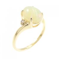 K18YG オパール リング 1.45CT