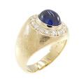 K18YG サファイヤ リング 2.49CT
