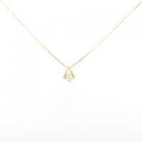 K18YG ダイヤモンド ネックレス 0.07CT
