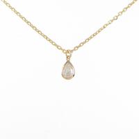 K18YG ダイヤモンド ネックレス 0.26CT