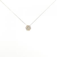 K18YG ダイヤモンド ネックレス 0.30CT