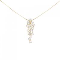 K18YG ダイヤモンド ネックレス 0.65CT