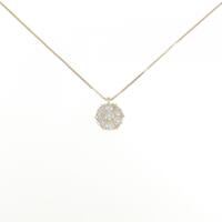 K18YG ダイヤモンド ネックレス 1.03CT