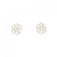 K18YG ダイヤモンド ピアス 0.50CT