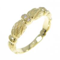K18YG ダイヤモンド リング 0.03CT