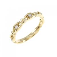 K18YG ダイヤモンド リング 0.05CT