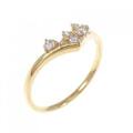 K18YG ダイヤモンド リング 0.17CT