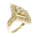 K18YG ダイヤモンド リング 0.43CT