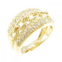 K18YG ダイヤモンド リング 0.50CT