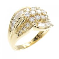 K18YG ダイヤモンド リング 0.50CT
