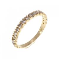 K18YG ダイヤモンド リング 0.50CT