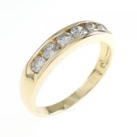K18YG ダイヤモンド リング 0.52CT