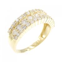 K18YG ダイヤモンド リング 0.98CT