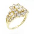 K18YG ダイヤモンド リング 1.50CT
