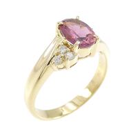 K18YG トルマリン リング 0.67CT