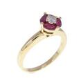 K18YG ルビー リング 0.675CT