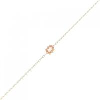 K18YG ロードクロサイト ブレスレット