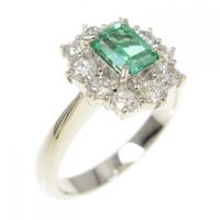 PT エメラルド リング 0.408CT