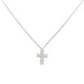 PT クロス ダイヤモンド ネックレス 0.20CT