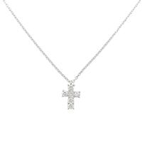 PT クロス ダイヤモンド ネックレス 0.20CT