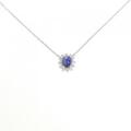 PT サファイヤ ネックレス 0.70CT