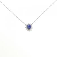PT サファイヤ ネックレス 0.70CT