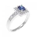 PT サファイヤ リング 0.37CT