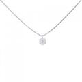 PT ソリティア ダイヤモンド ネックレス 0.303CT