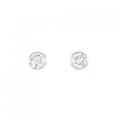 PT ソリティア ダイヤモンド ピアス 0.50CT