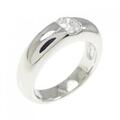 PT ソリティア ダイヤモンド リング 0.34CT