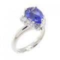 PT タンザナイト リング 2.30CT