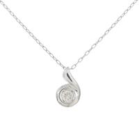 PT ダイヤモンド ネックレス 0.11CT