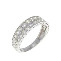 PT ハーフエタニティ ダイヤモンド リング 1.00CT