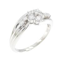 PT フラワー ダイヤモンド リング 0.50CT