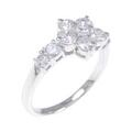 PT フラワー ダイヤモンド リング 0.87CT
