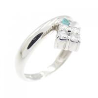 PT フラワー トルマリン ピンキーリング