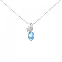 PT ブルートパーズ ネックレス 1.58CT