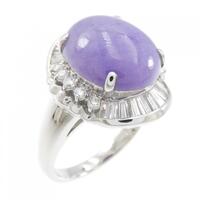 PT ラベンダーヒスイ リング 6.96CT